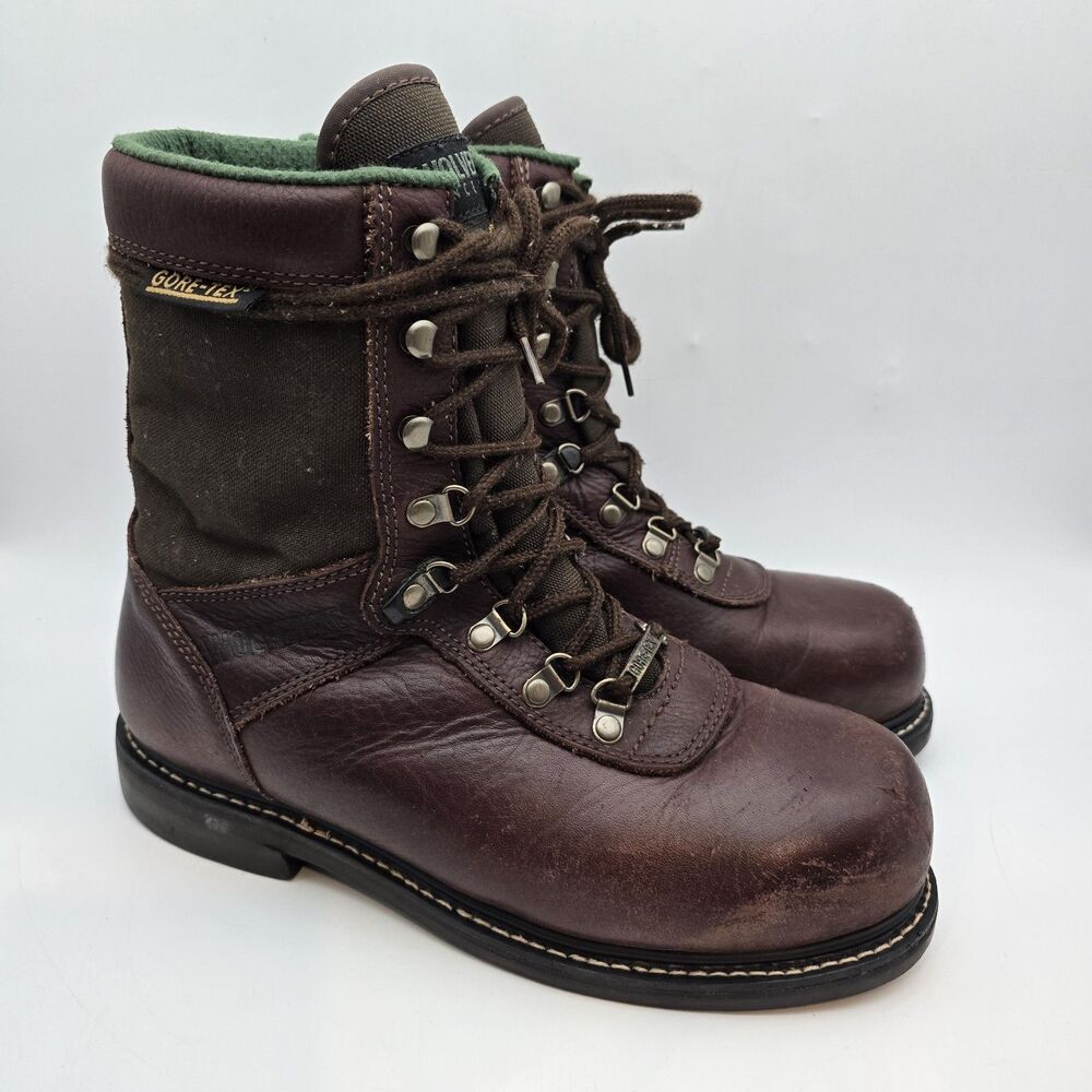 Wolverine Gore-tex Insulated Hiking / Work Boots, Men's Size 8- 3850 Big Horn